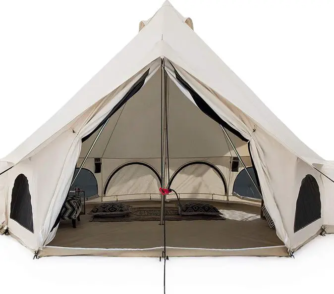 White Duck Outdoors Premium Luxury Avalon Canvas Bell Tent