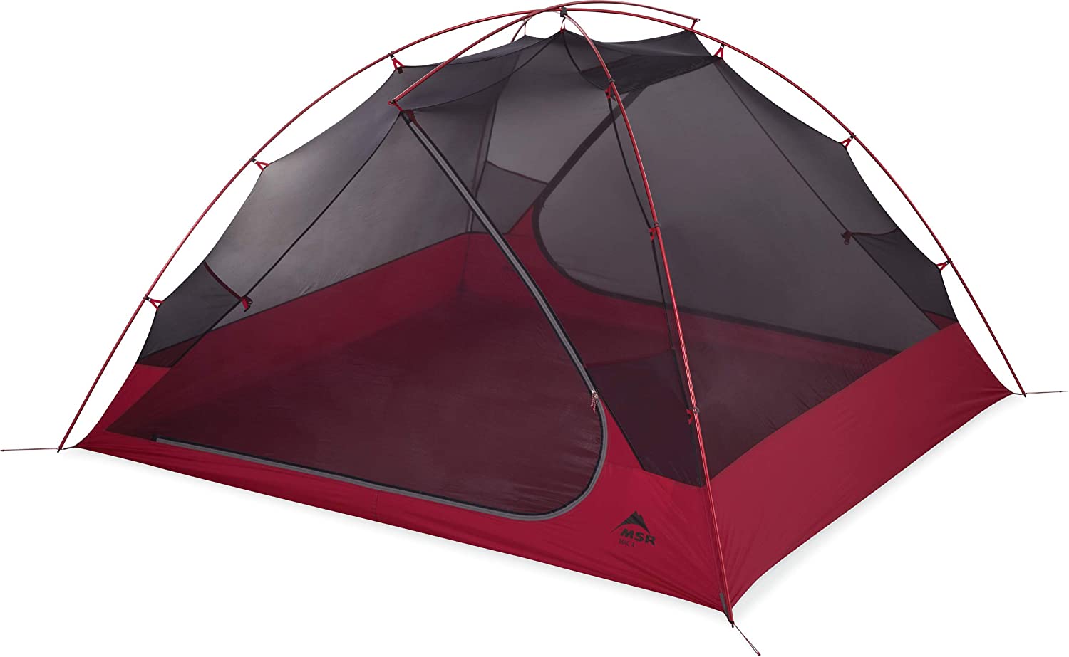 MSR Zoic 4-Person Lightweight Mesh Backpacking Tent with Rainfly