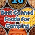 canned foods for camping