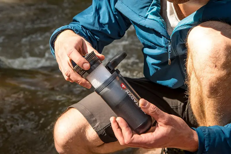 backpacking water filter
