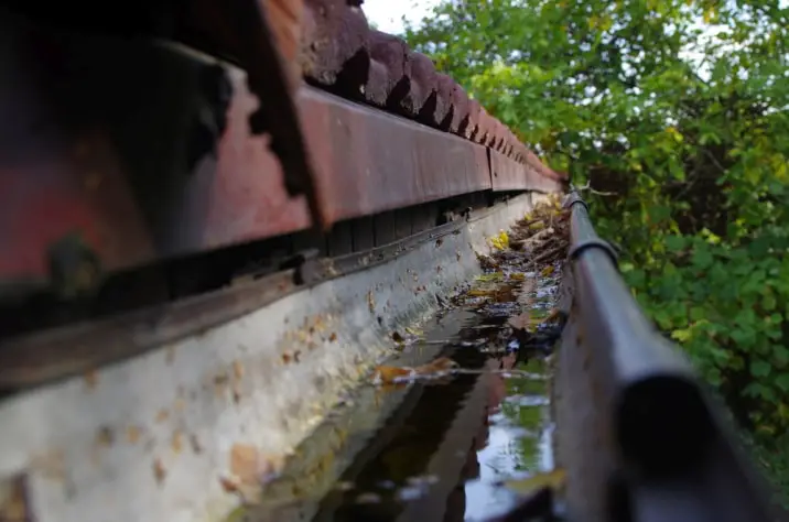 rain gutter